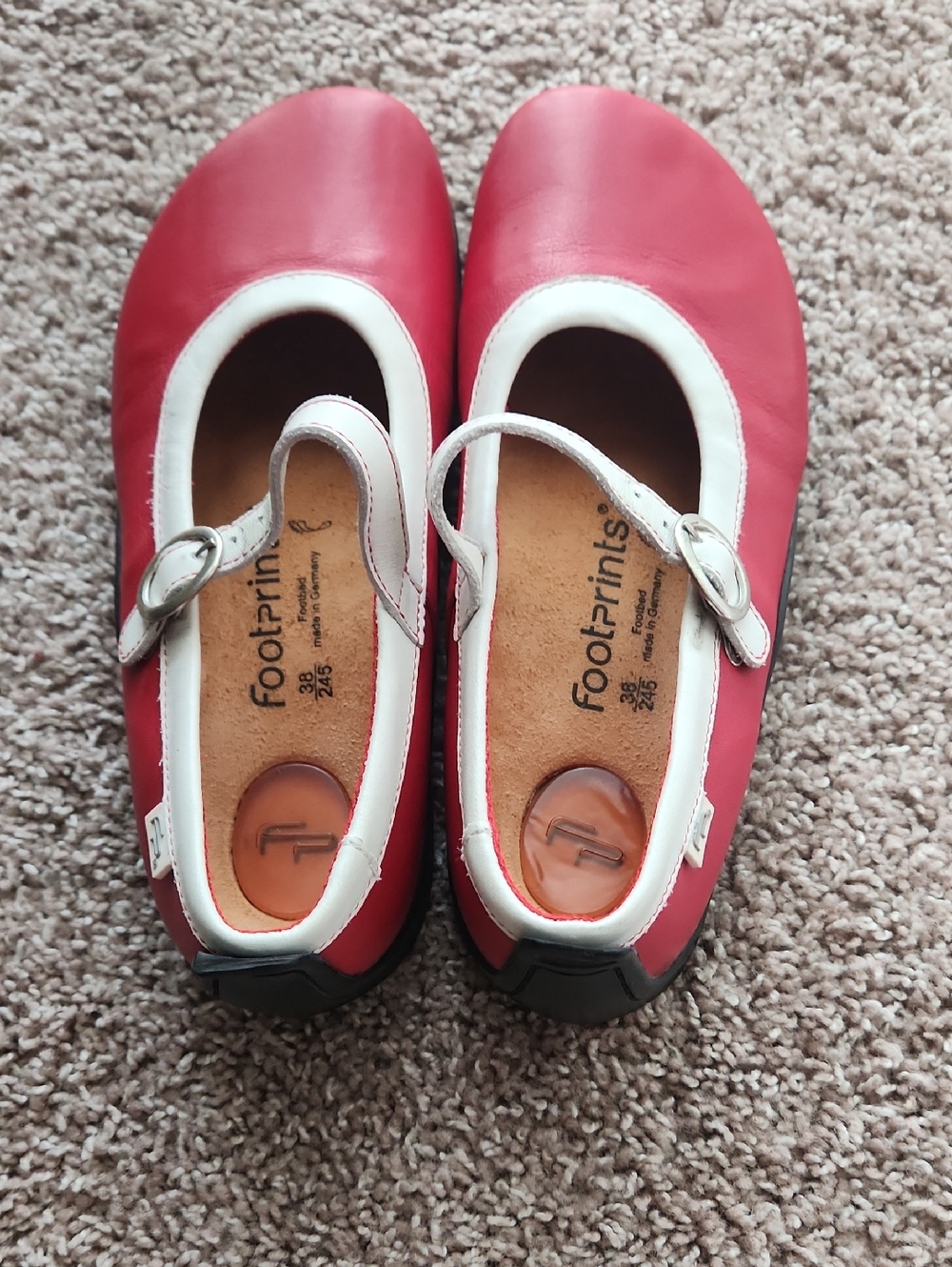 Birkenstock Footprints Leather Shoes Women Sz 38 European -Gently Used Condition - Picture 2 of 6